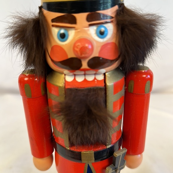 Erzgebirge Holiday Vintage Erzgebirge Expertic Nutcracker Soldier